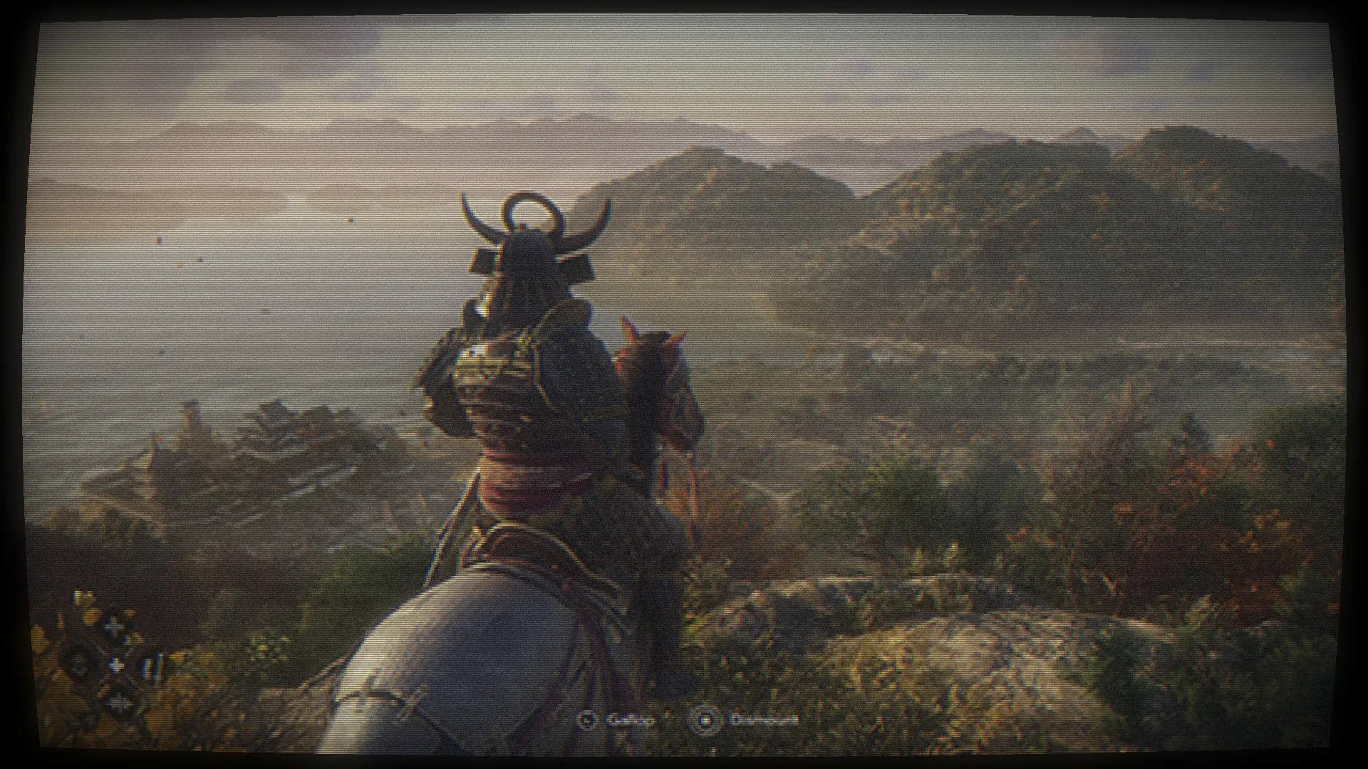 Assassin's Creed Shadows auf einem CRT